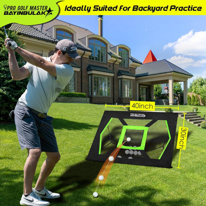 BAYINBULAK Golf Chipping Practice Net for Backyard