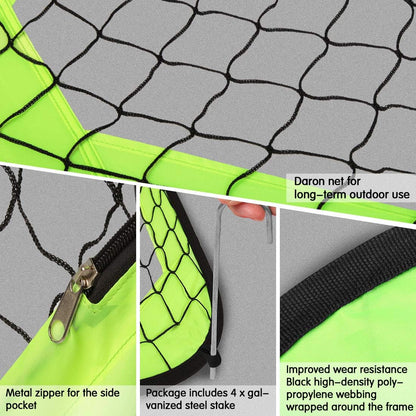 BAYINBULAK Pop Up Soccer Goal Portable Soccer Net for Backyard Training, 1 Pack