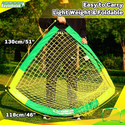 Soccer Goal Portable Soccer Net for Backyard Training 5'x3.6', 1 Pack