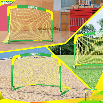 Soccer Goal Portable Soccer Net for Backyard Training 5'x3.6', 1 Pack