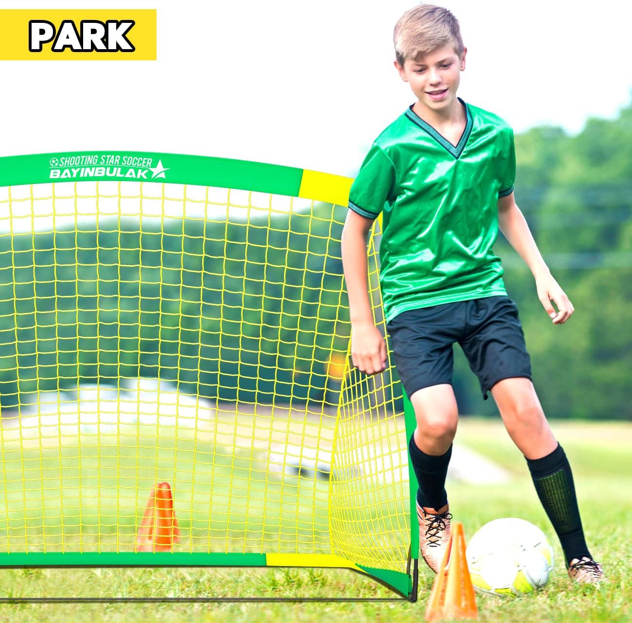 Soccer Goal Portable Soccer Net for Backyard Training 5'x3.6', 1 Pack